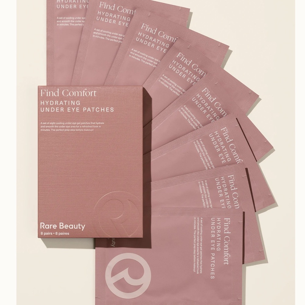 Rare Beauty Find Comfort Hydrating Under Eye Patches instant pick me up patches